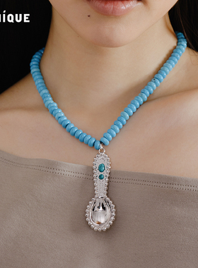 Picnique吉普赛勺子串珠项链