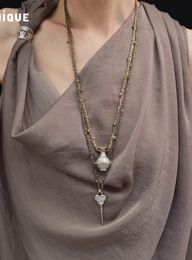 Picnique 多宝阁编绳串珠长项链