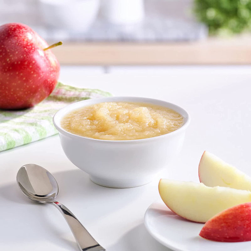 美国进口mott's摩特苹果酱原装无添加蔗糖儿童苹果泥早餐面包涂抹 - 图0