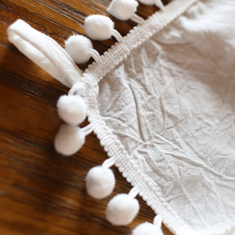 北欧ins风格水洗棉厨房布艺擦手巾毛球格子多用巾冰箱盖巾盖布,淘宝优惠券,粉丝福利购,淘宝优惠卷