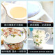 Bone china pastoral home water cup set