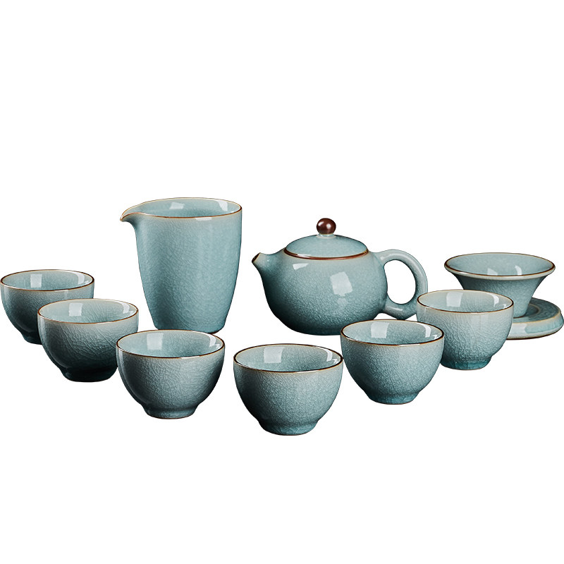 容山堂陈文德大师功夫茶具套装家用 容山堂整套茶具