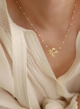 美布美钛钢花朵不褪色女生