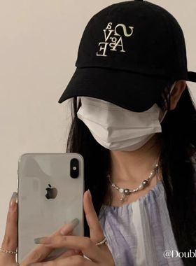 四季大头围软顶棒球帽鸭舌帽男女