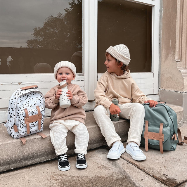 Swedish children's straw thermos cup bento lunch box