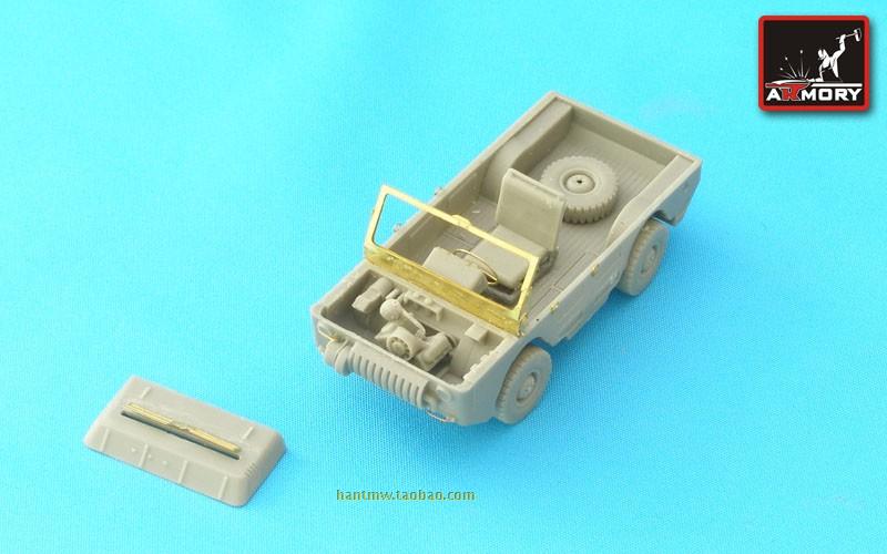 AR M72117苏联红军Luaz-967(TPK)水陆两栖运输车1/72树脂拼装模型 - 图0