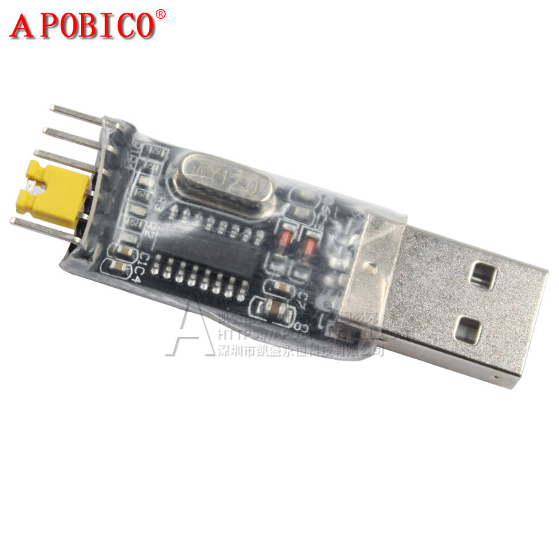 apobico| CH340G  USB转TTL 模块转串口 刷路由 STC编程器 - 图1