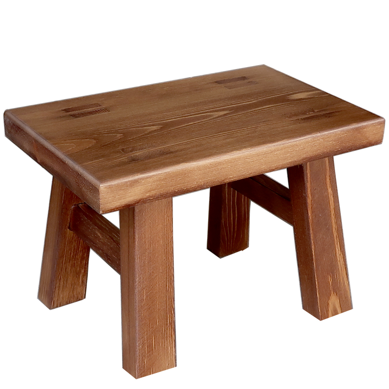 北欧小板凳圆凳实木头椅凳成人小凳子家用茶几小矮凳儿童方凳垫脚 - 图3