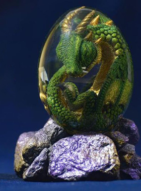 发光熔岩龙蛋霍比特人恐龙蛋