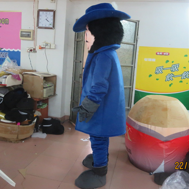 定做动漫动画片海盗COS道具大胡子船长表演卡通人偶衣服装巡演服 - 图0