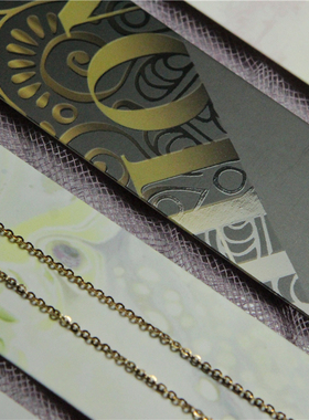 头绳耳钉卡纸发夹饰品定做项链