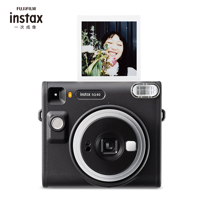 富士instax SQUARE SQ40拍立得相机含相纸一次成像自拍傻瓜照相机