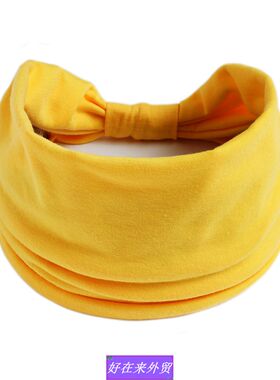 solid color Elasticity Headband Fashion headdress lady 发带