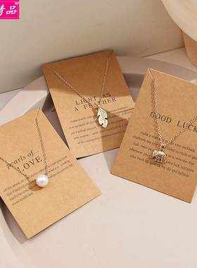 creative pearl clavicle chain retro butterfly alloy necklace