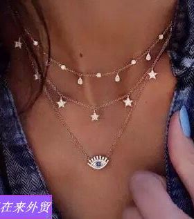 European and American personality elegant Female necklace