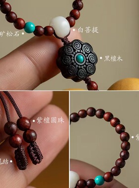 绕指环文玩把玩天然葫芦小挂件
