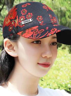帽子女洋气百搭棒球帽春秋季显脸小鸭舌帽25新款可调节防晒遮阳帽