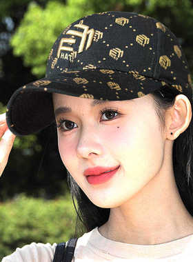 百搭洋气鸭舌帽女夏季防晒可调节棒球帽男潮韩版2024新款遮阳帽春