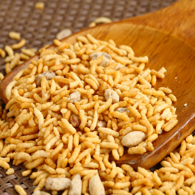 Liuxiang fried rice 500g snack food puffed rice crispy rice