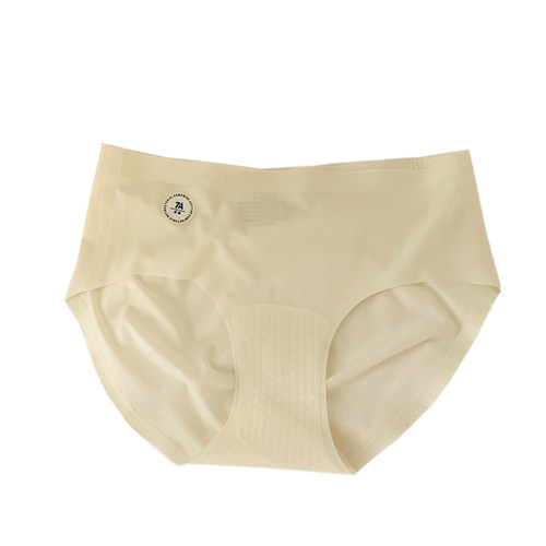 森日和叶冰丝加长裆无痕2026夏季新款内裤女3D蜜桃防夹臀三角裤 - 图3