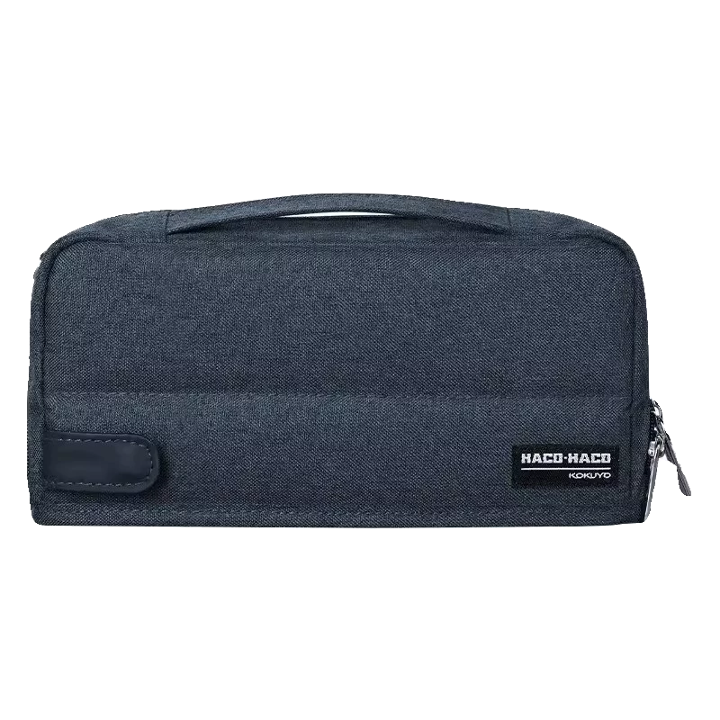 KOKUYO国誉笔袋HACO可站立式大容量多功能文具盒女学生用日系文具 - 图3