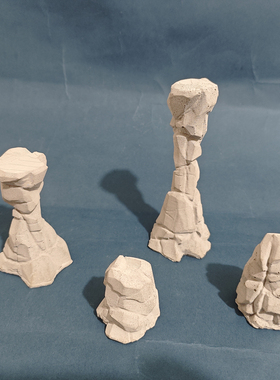 水泥艺术石头洞天拱门桌面装饰摆件北欧风格鱼缸造景小众家居饰品