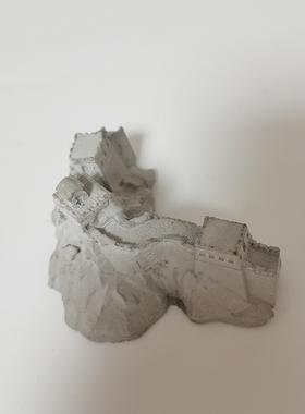 中国古建筑万里长城微景观造景装饰摆件水泥混凝土鱼缸造景布景