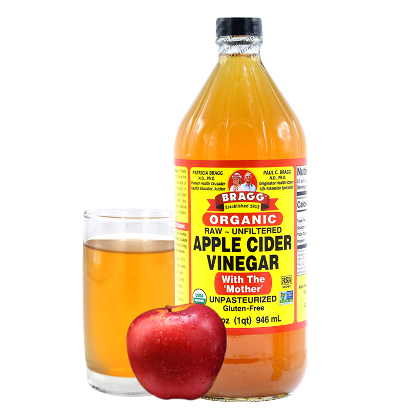 Bragg苹果醋生酮醋饮apple cider vinegar酵素食用水果醋946ml-图3