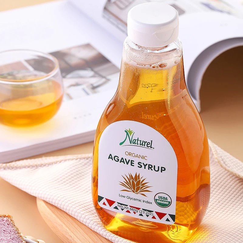 墨西哥Naturel龙舌兰蜜Agave Syrup低Gi代糖素食无麸质龙舌兰糖浆 - 图0