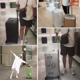 Вместительный и большой универсальный чемодан с молнией, популярно в интернете, 32 дюймов, 30 дюймов