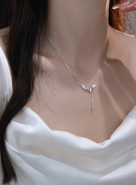 999纯银岁岁平安项链轻奢高级感