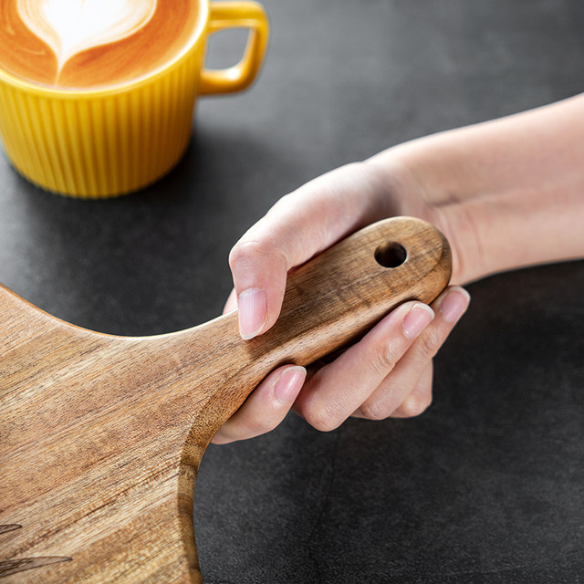 Bill.F Acacia Wood Leaf Cuisine Board Food Pallet