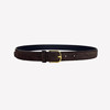 Women's suede minimalist belt