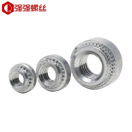 铝制压铆螺母钣金冲压卯螺帽CLA-M2M2.5M3M4M5M6M8M10-0/1/2 - 图3