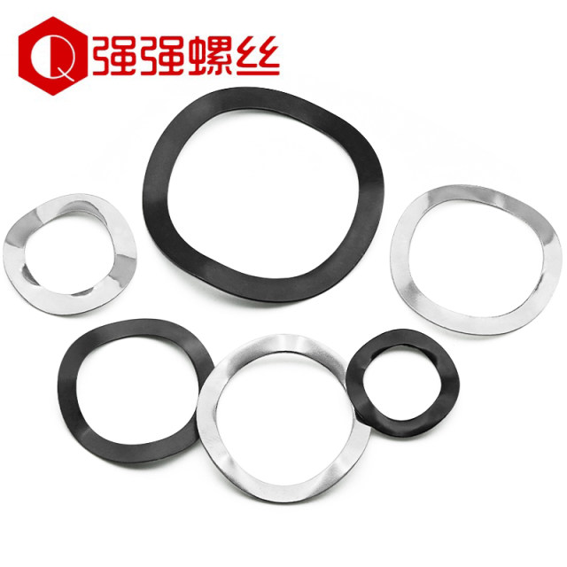 Three-wave crest washer 65 manganese steel multi-wave gasket