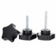 Five-star plum blossom hand-tight screw plastic