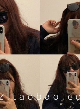 ooahz折叠墨镜甜酷风情侣男女