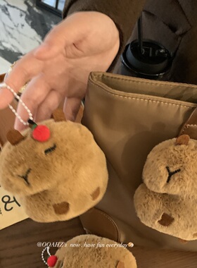 包包挂件会叫可爱书包钥匙扣