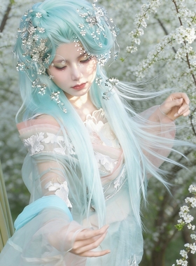 【满天星】汉服摄影满天星银色发冠华丽妆造发钗碎星发簪