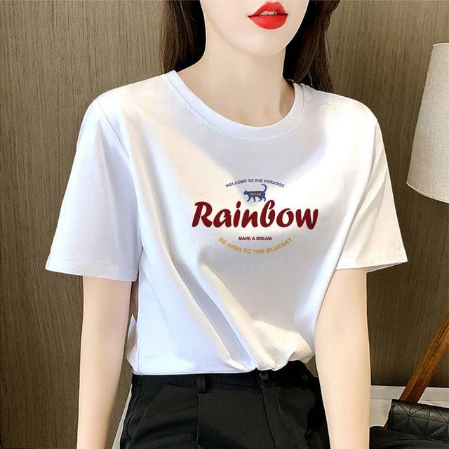 Luxury brand 100% cotton 100% style loose sleeves for women