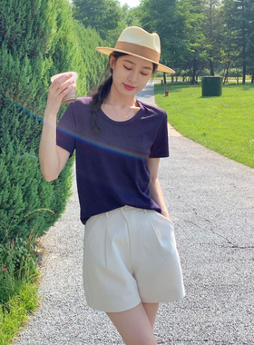 巴拿马草帽法式男女通用春夏