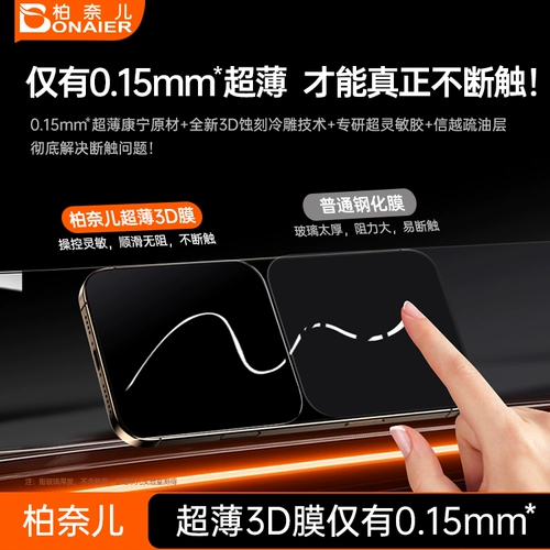 Apple, ультратонкий совместимый мобильный телефон, iPhone16 Pro, 0.15мм, iphone, 17promax, 3D