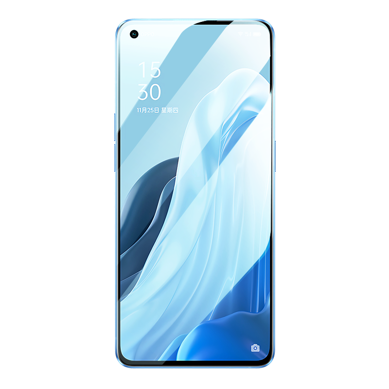 适用opporeno5钢化膜Reno6/7手机膜reno4全屏reno7pro覆盖oppo高清玻璃防指纹por新款防摔保护opopreno贴膜 - 图1