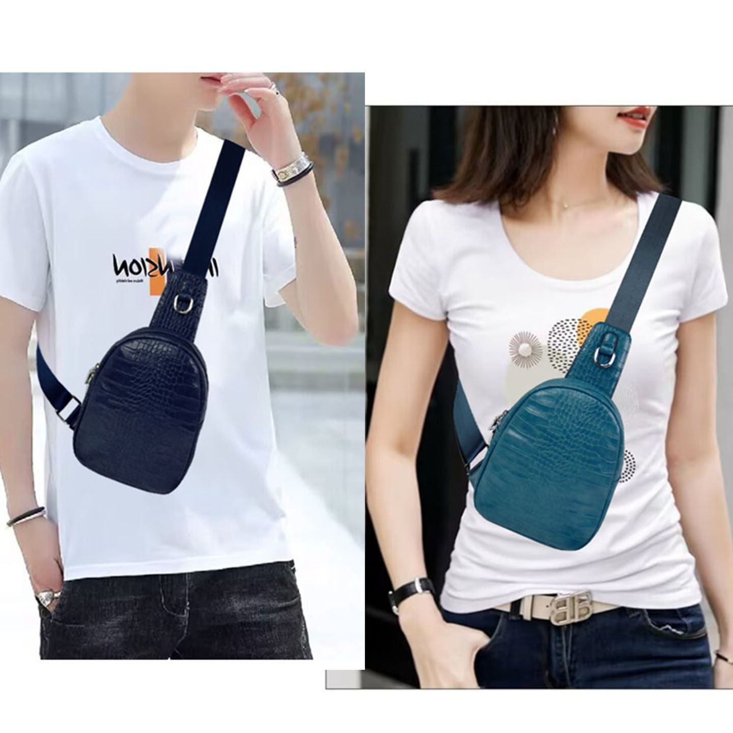 2026新款胸包男女斜挎包韩版潮流青年单肩包胸前包单肩斜挎包腰包,淘宝优惠券,粉丝福利购,淘宝优惠卷