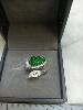 A-quality jade ice female small ring