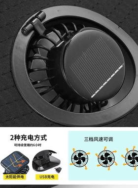 防紫外线遮阳爆款户外夏季钓鱼防护防晒空调风扇渔夫太阳帽