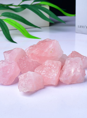 天然柠檬黄水晶原石教学标本