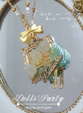 璇子手作 lolita原创手作项链 janemarple风cla系铃兰物语