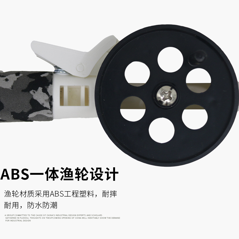 厂家直供新品冰钓杆户外垂钓冬钓钓鱼竿34cm出口钓竿儿童杆亚马逊 - 图3
