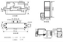Pincer-type caliper-type opening JLK6 split-shape Hall Sensing AC DC converter current detection module